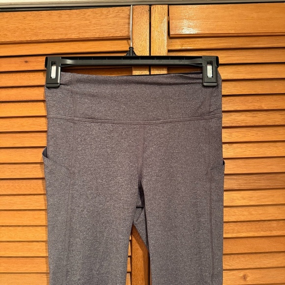 Lululemon Align 28” Grey and Black Athletic Active Leggings Sz 2 - Picture 2 of 7